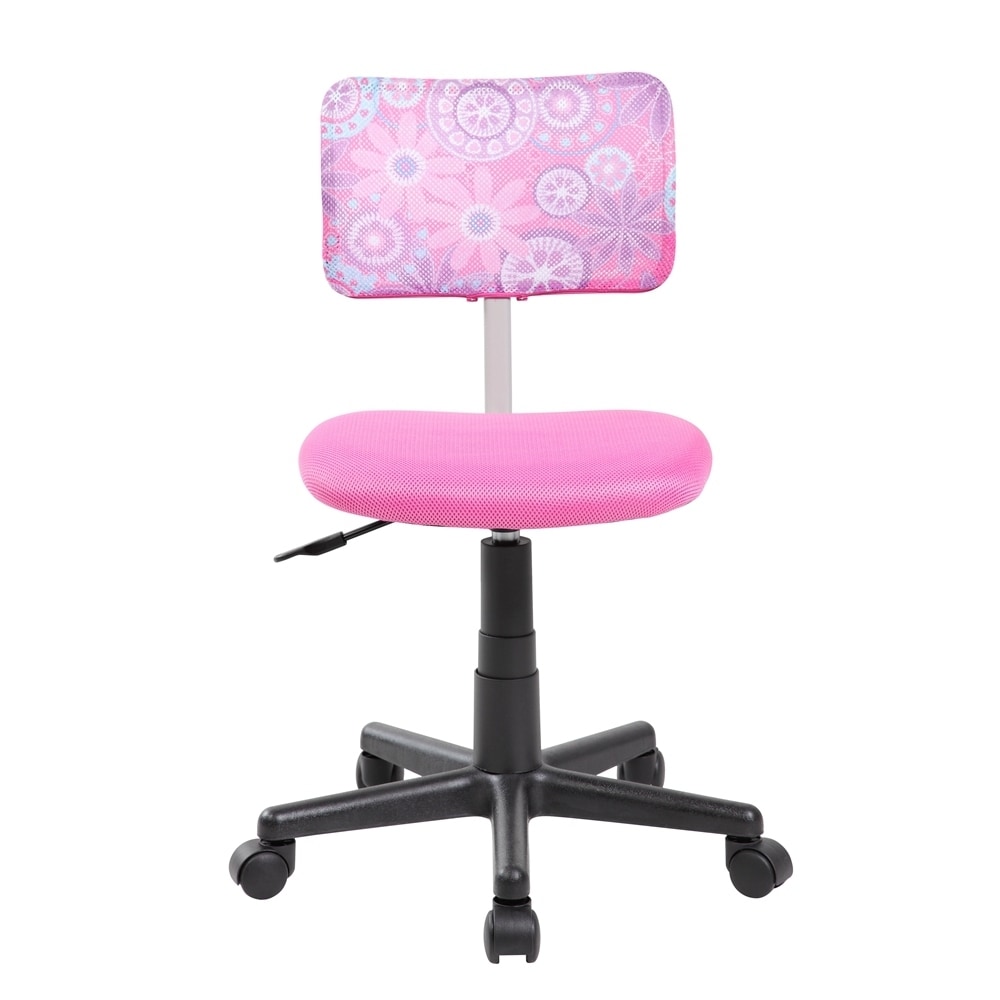 purple kids desk chair