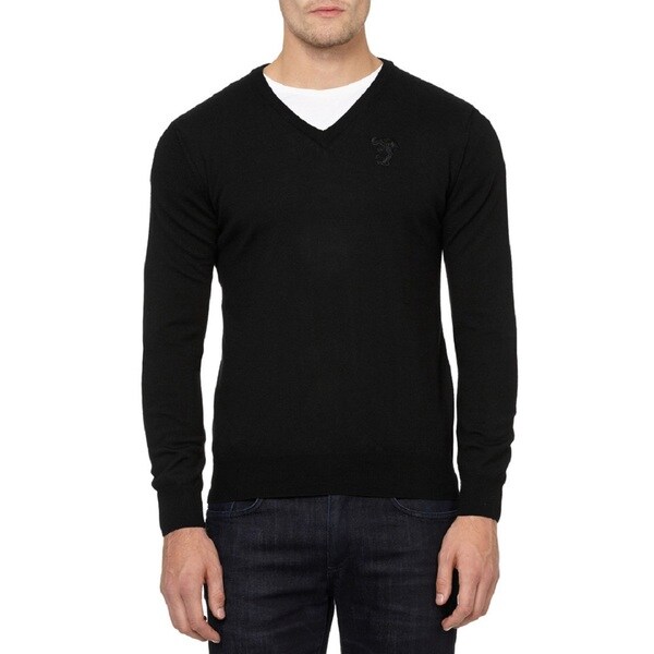 versace sweater black