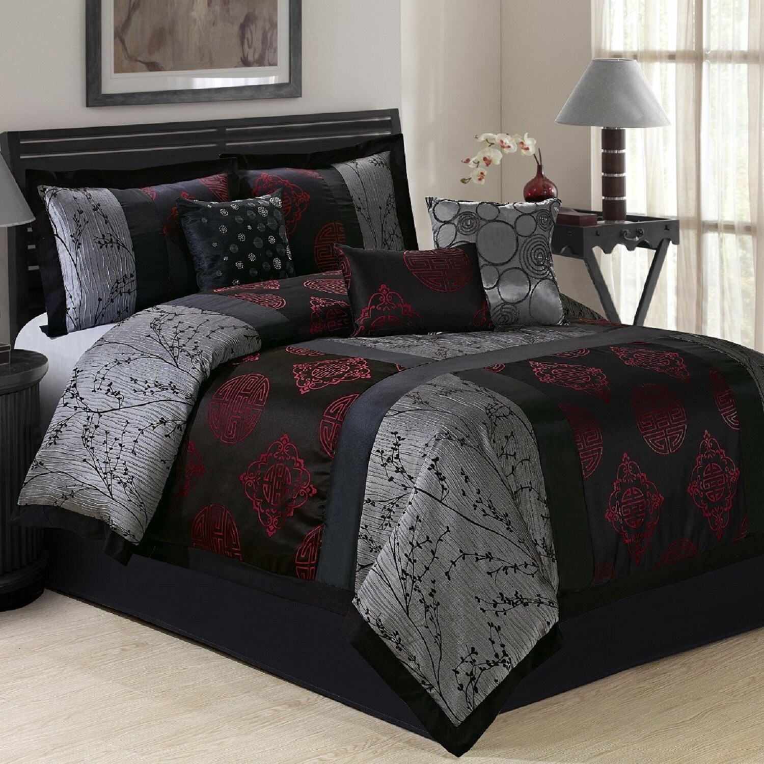 Shop Fashion Street Shangrula Japanese 7 Piece Comforter Set