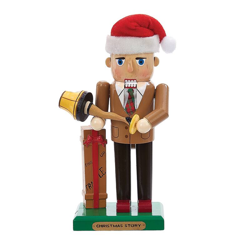 Kurt Adler 11-Inch A Christmas Story Mr. Parker with Leg Lamp Nutcracker
