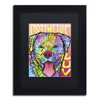 Dean Russo 'Rottweiler Luv' Matted Framed Art - Bed Bath & Beyond ...