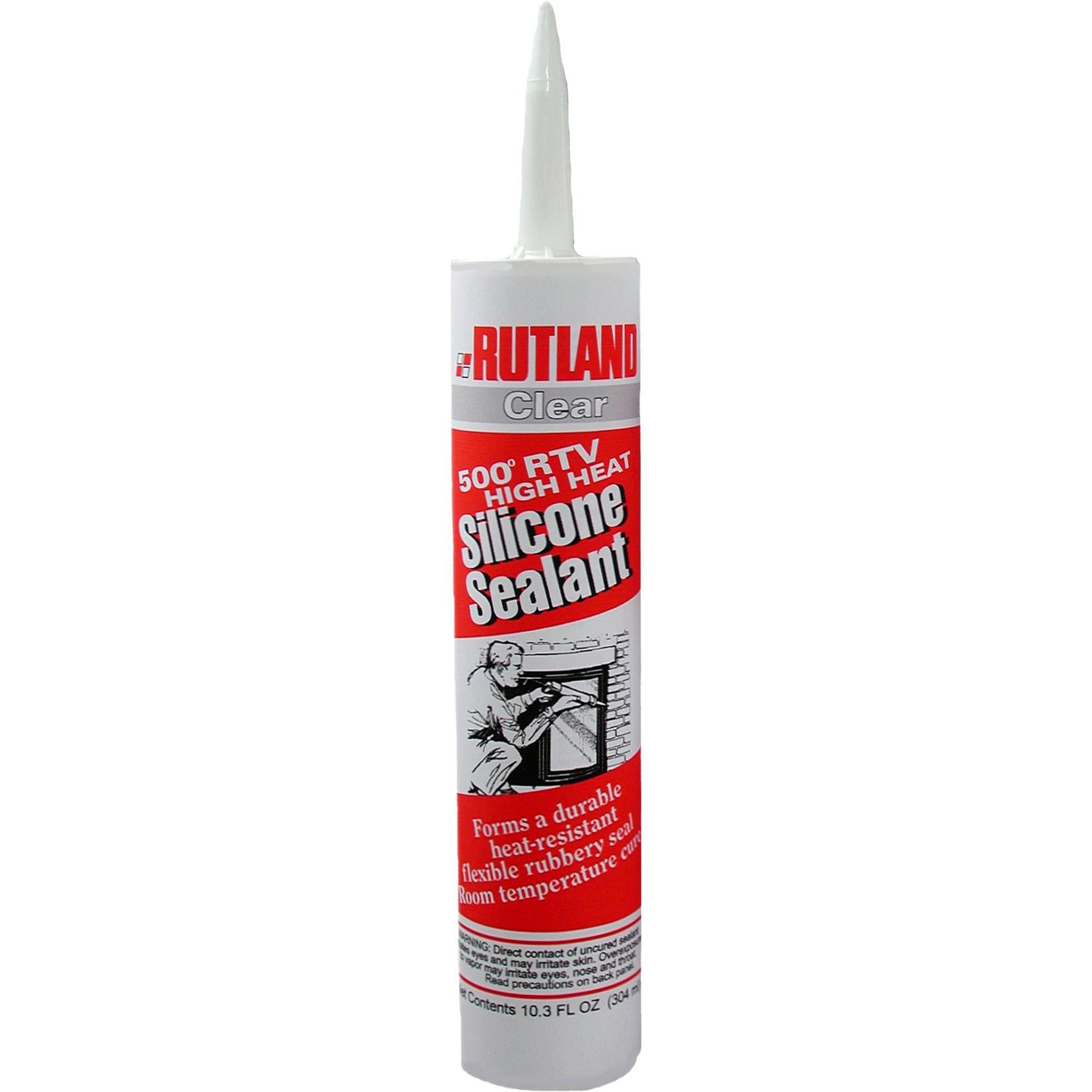 Rutland 76C 10.3 Oz Clear Silicone Sealant White eBay