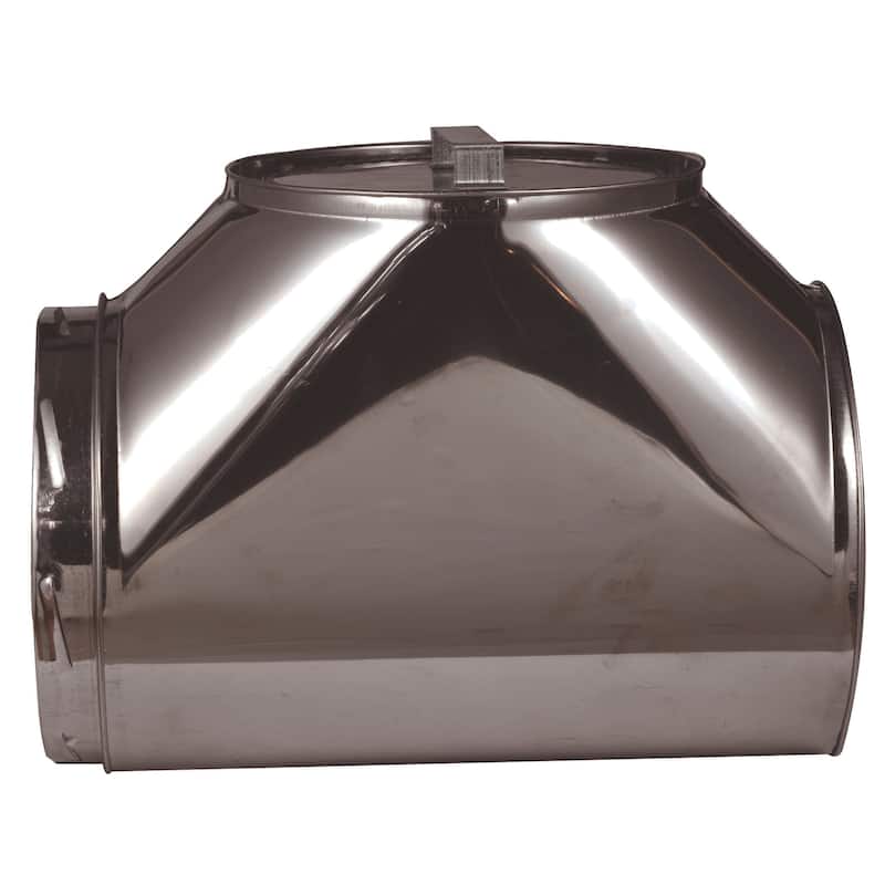 Selkirk Insulated Tee With Plug Stainless