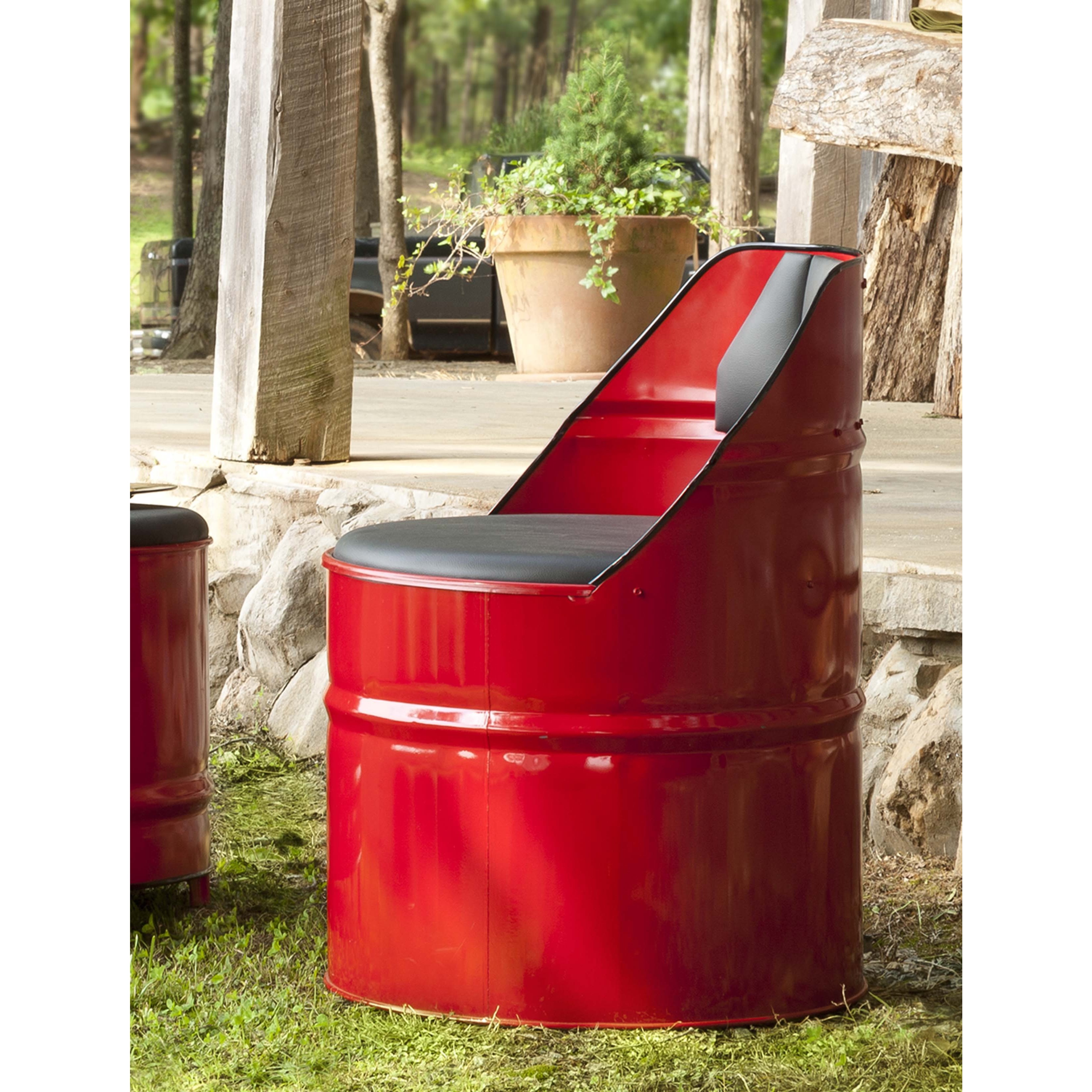 Oil barrel online chair