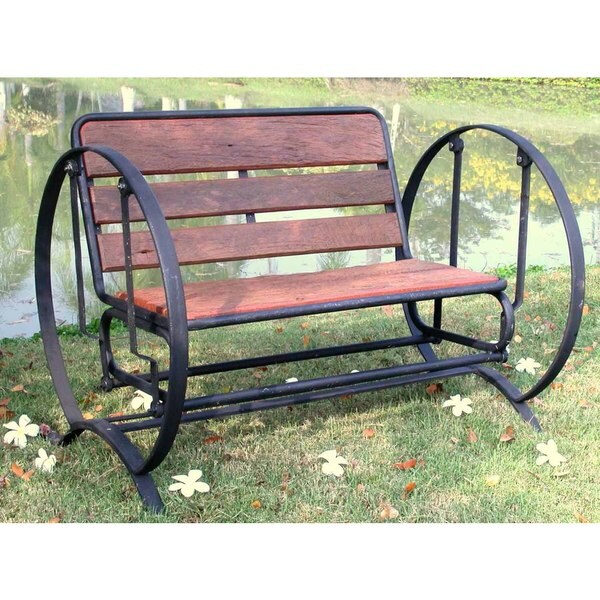 Shop Handmade TF-0331 Iron Horse Glider Bench (Thailand) - Free