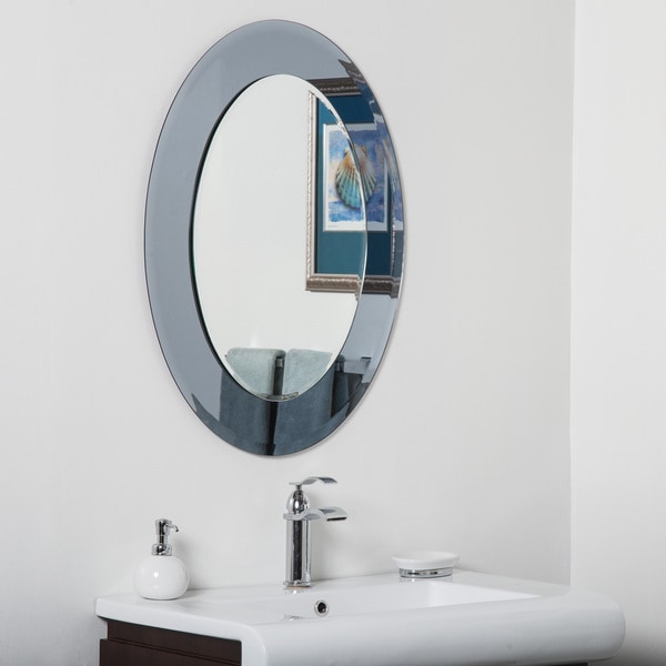 beveled bathroom mirror