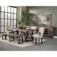 preview thumbnail 5 of 4, Alpine Furniture Prairie Sideboard with Wine Holder - Natural/Black