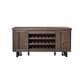 preview thumbnail 2 of 4, Alpine Furniture Prairie Sideboard with Wine Holder - Natural/Black