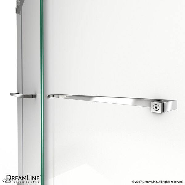 Shop Dreamline Essence 56 60 In W X 76 In H Frameless