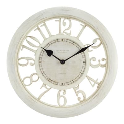 La Crosse Equity 20857 11.5" Delaney Floating Dial Quartz clock