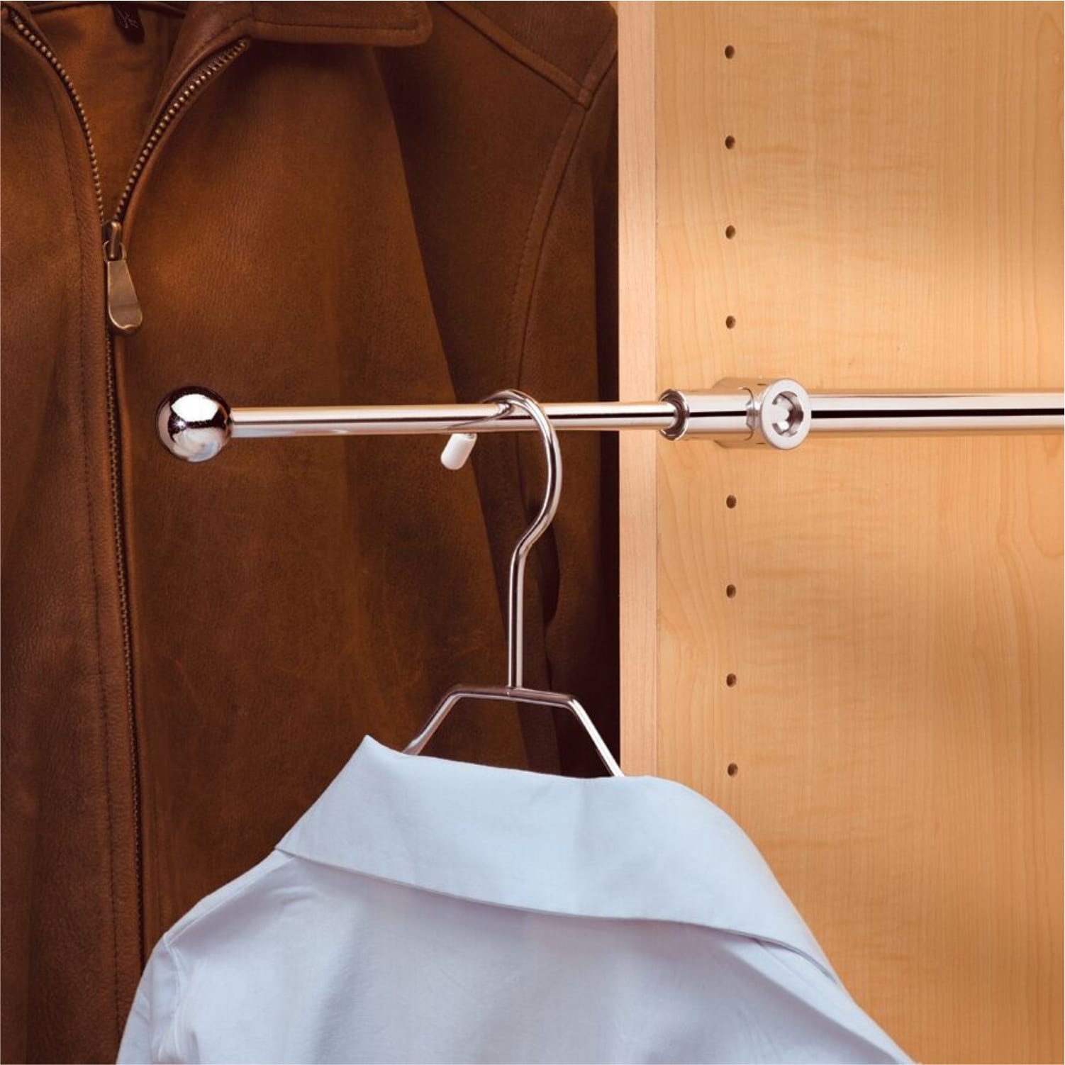Shop Rev A Shelf Chrome Metal 14 Inch Pull Out Closet Valet