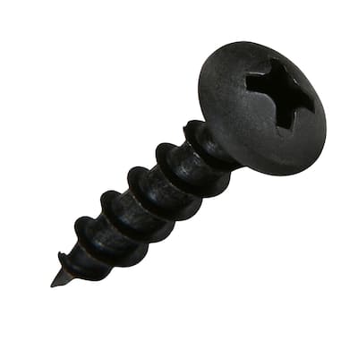 Rok Hardware Black #6-13 x 3/4-inch Phillips Pan-head Coarse-thread Screws (Case of 1,000)
