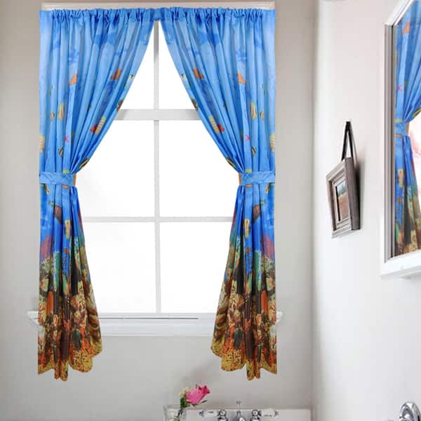 Shop Underwater Sea Paradise 54 Inch Water Resistant Bathroom
