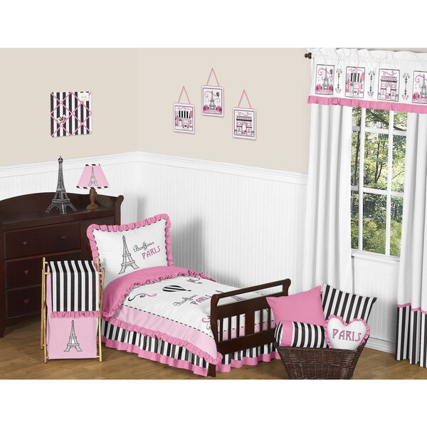 Paris crib clearance bedding set