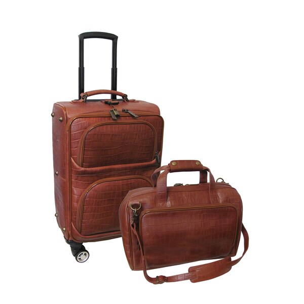 leather suitcase set