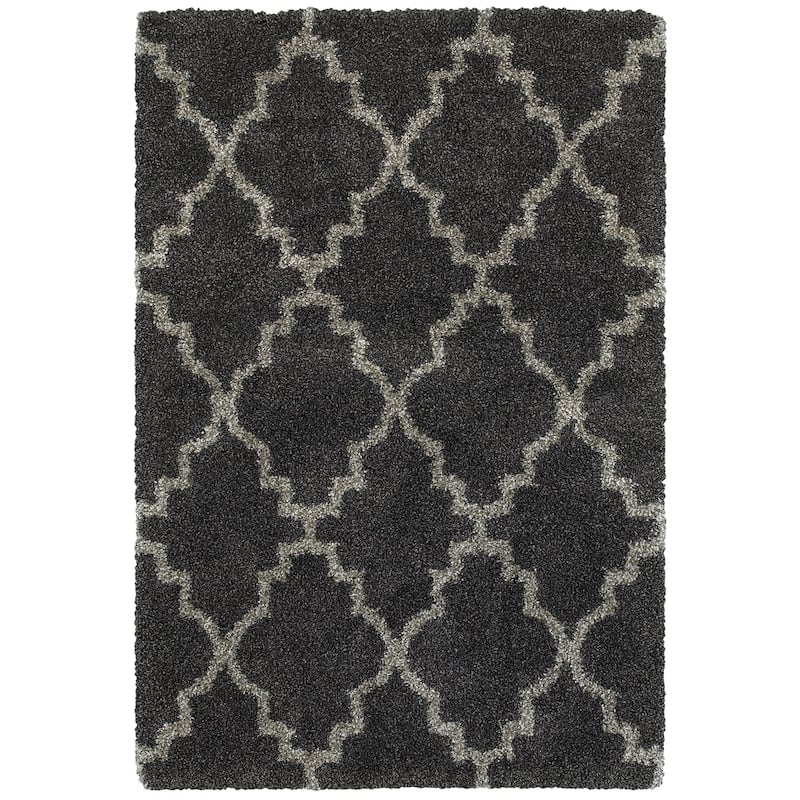 Style Haven Menlo Quatrafoil Shag Rug