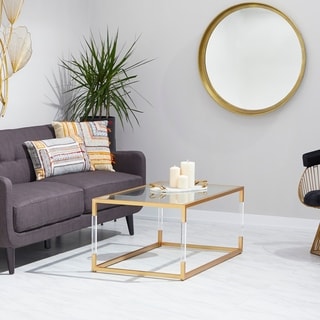 clear acrylic coffee table - free shipping today - overstock clear acrylic coffee table - free shipping today - overstock