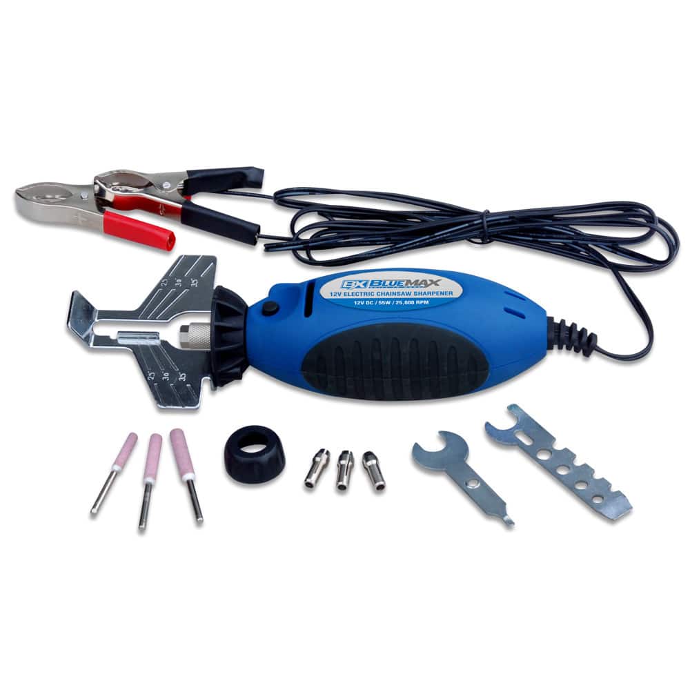 Blue Max Metal 12-volt Portable Electric Chain Saw Chain Sharpener