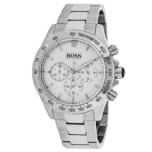 hugo boss men's stainless steel watch