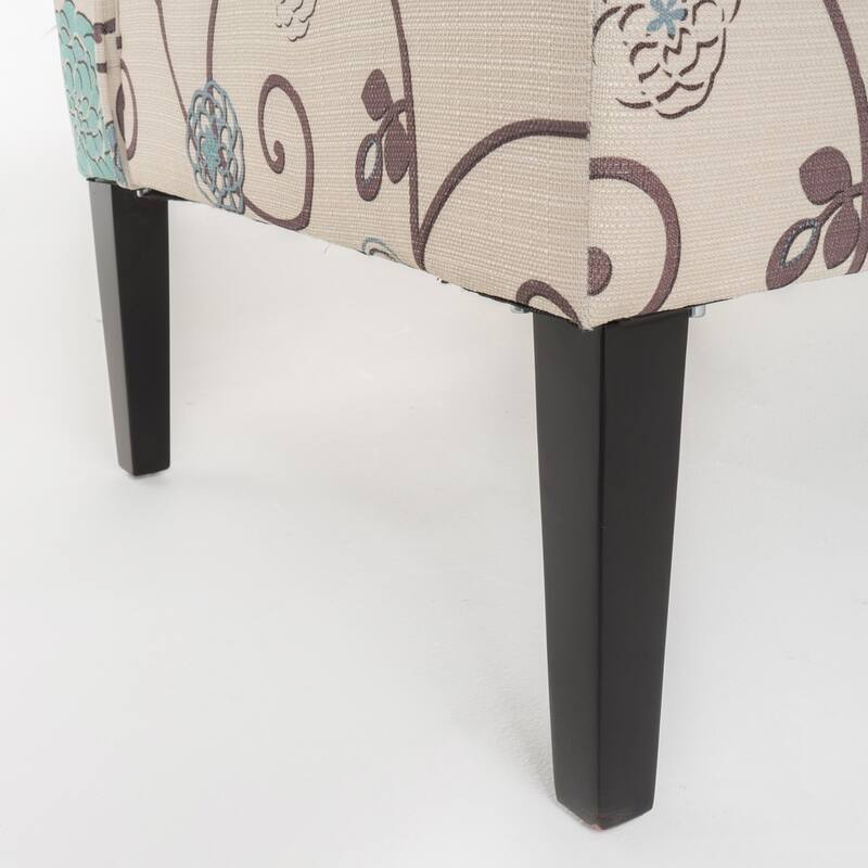 Dejon Modern Floral Upholstered Fabric Love Seat by Christopher Knight Home - 30.25" L x 50.00" W x 32.00" H