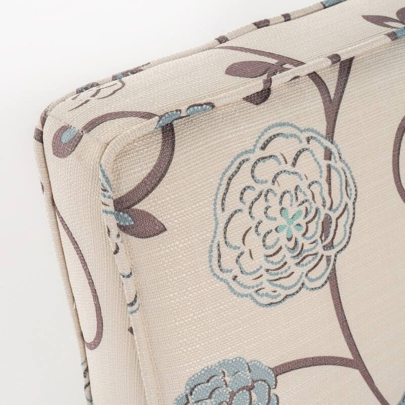 Dejon Modern Floral Upholstered Fabric Love Seat by Christopher Knight Home - 30.25" L x 50.00" W x 32.00" H