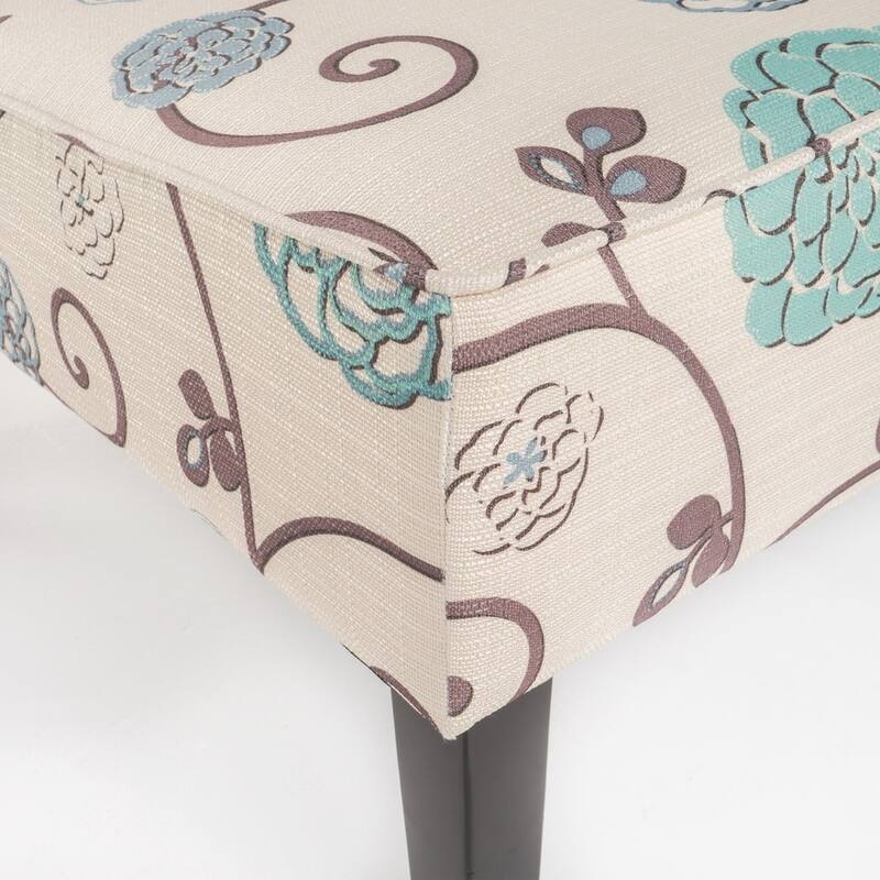 Dejon Modern Floral Upholstered Fabric Love Seat by Christopher Knight Home - 30.25" L x 50.00" W x 32.00" H