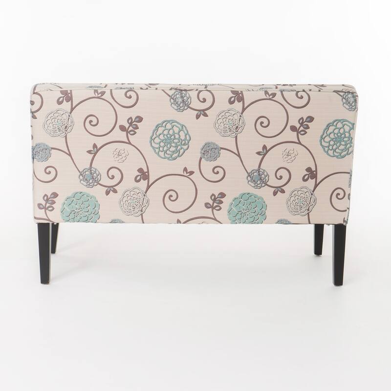Dejon Modern Floral Upholstered Fabric Love Seat by Christopher Knight Home - 30.25" L x 50.00" W x 32.00" H