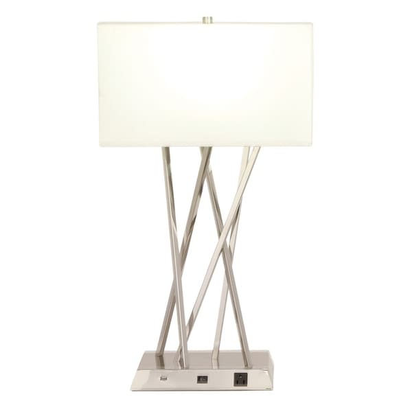 Benzara Alluring Metal Table Lamp
