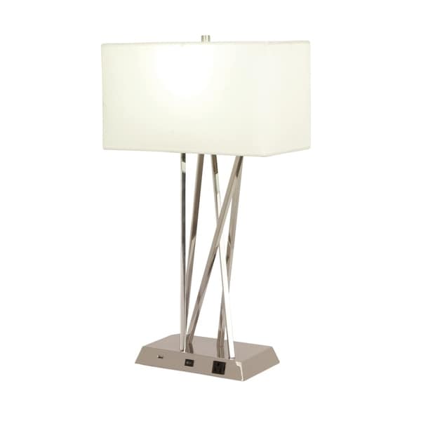 modern table lamp rectangular shade