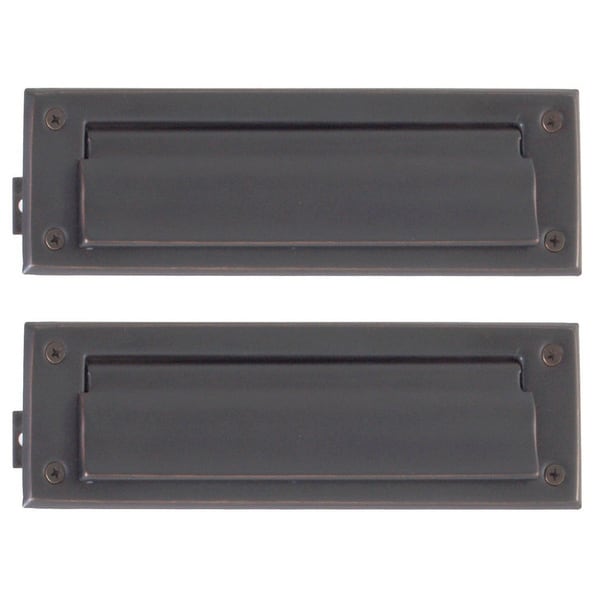 Solid Br 3 Inch X 10 Mail Slot Free Shipping Today Solid Br 3 Inch X 10 Mail Slot