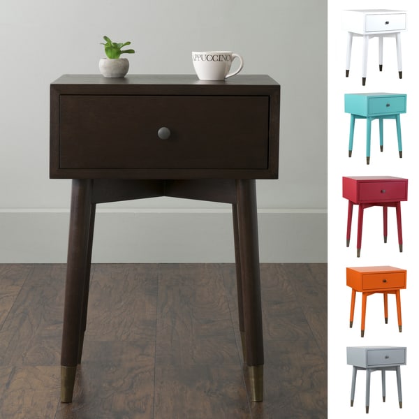 East At Main's Weeks Acacia Wood Square Accent Table