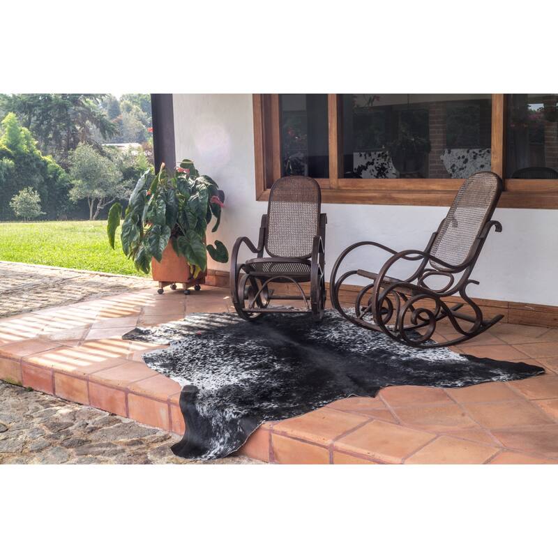 Carbon Loft Ronnebeck Cowhide Rug