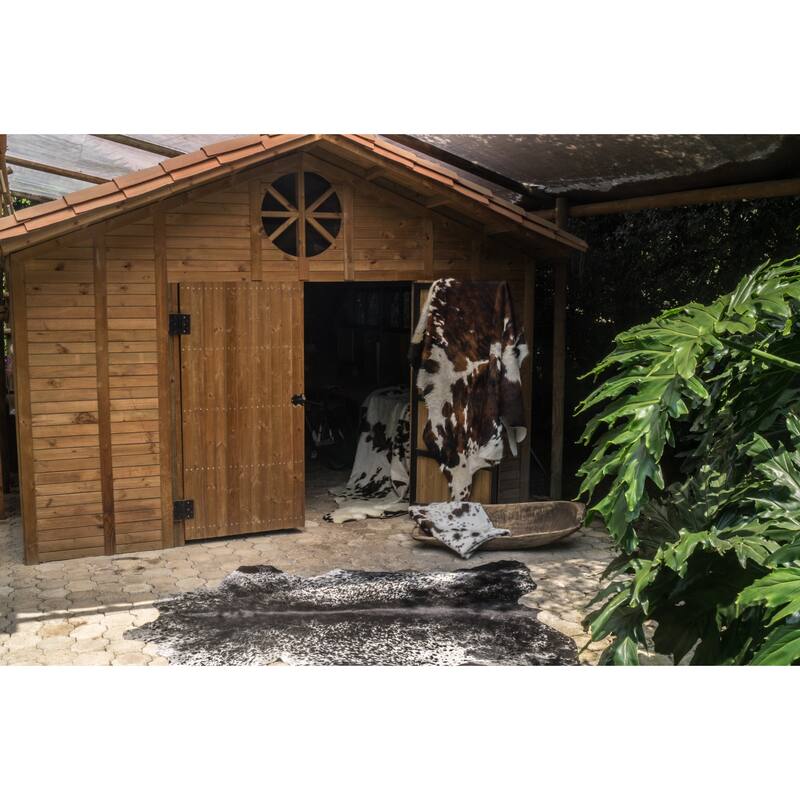 Carbon Loft Ronnebeck Cowhide Rug