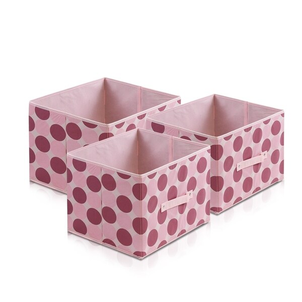 Furinno Laci Dot Design Multicolor Nonwoven Fabric Soft Storage Organizer. Opens flyout.