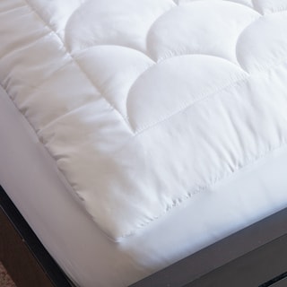 Shop Nikki Chu Water Resistant Mattress Pad - White - Free Shipping ...