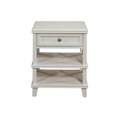 Alpine Potter 1 Drawer Nightstand