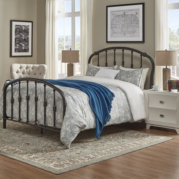Stella Dark Bronze Victorian Metal Bed by iNSPIRE Q Classic