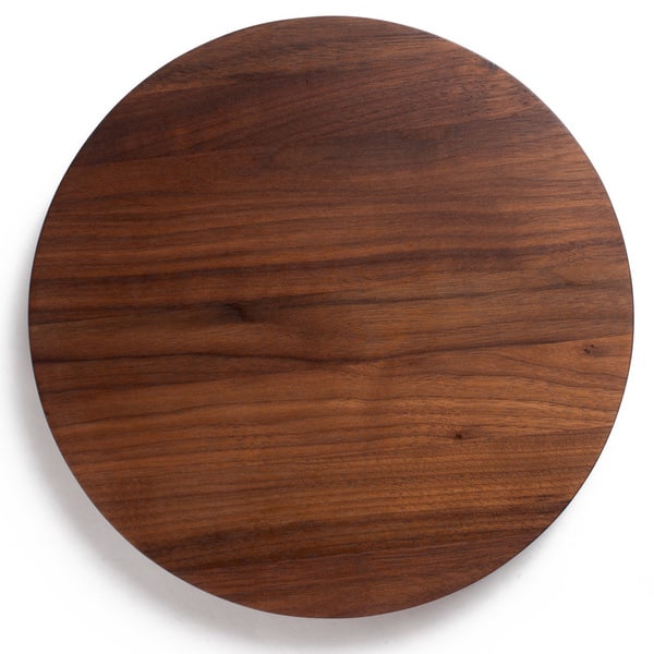 Handcrafted Small Bay Laurel Wood Cutting Board in Brown - Laurel