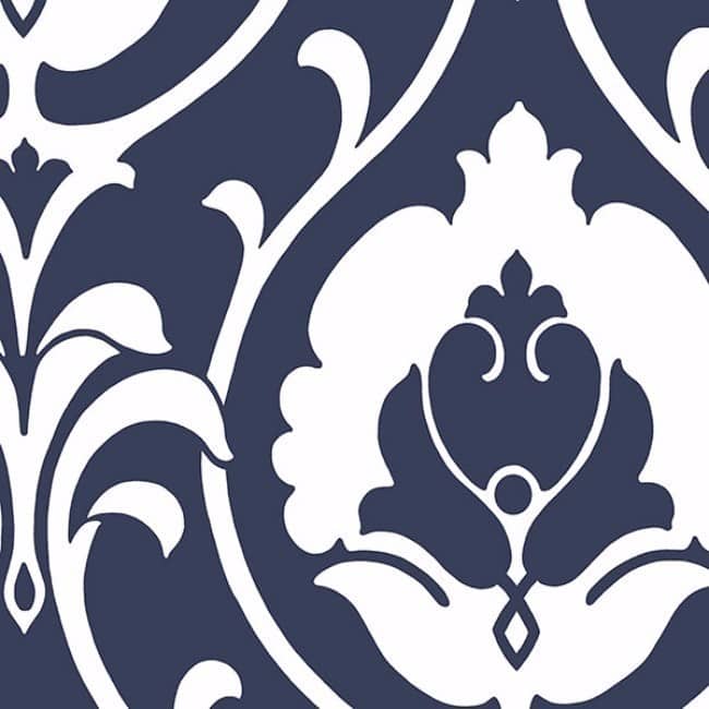 Italian Damask Edinburgh 32.7-foot x 20.5-inch-inch Heirloom Damask Wallpaper - 32.7' x 20.5