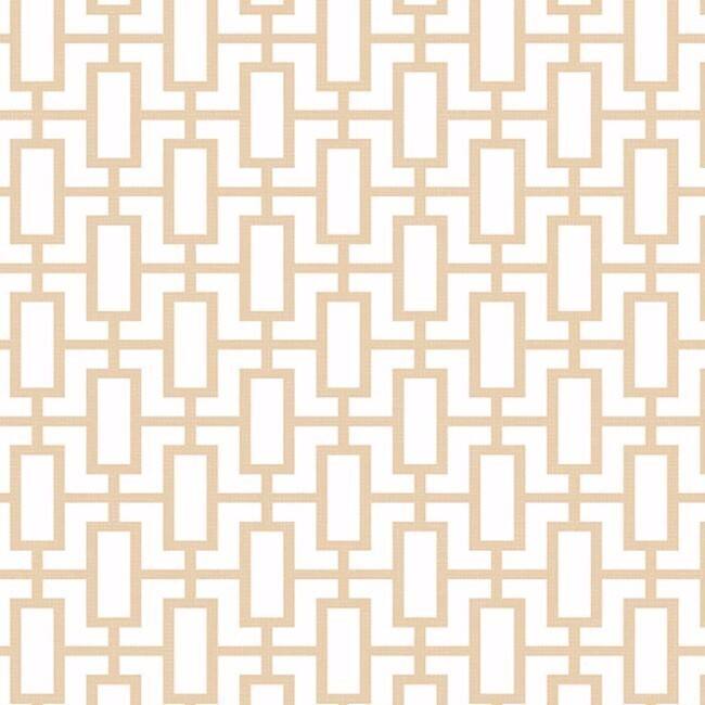 Luxor Print Sheffield 32.7-foot x 20.5-inch-inch Geometric Link Wallpaper - 32.7' x 20.5