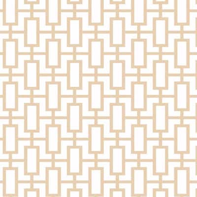 Luxor Print Sheffield 32.7-foot x 20.5-inch-inch Geometric Link Wallpaper - 32.7' x 20.5