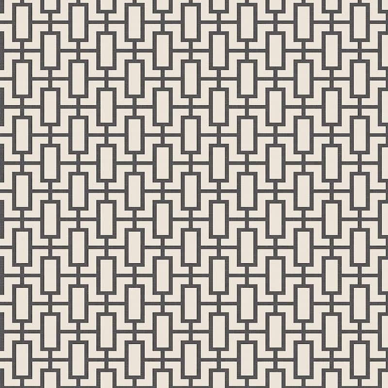 Luxor Print Sheffield 32.7-foot x 20.5-inch-inch Geometric Link Wallpaper - 32.7' x 20.5