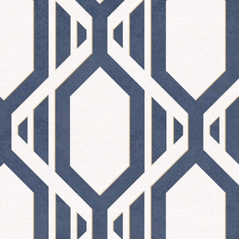 Cardiff Geometric Stripe Wallpaper - 32.7' x 20.5