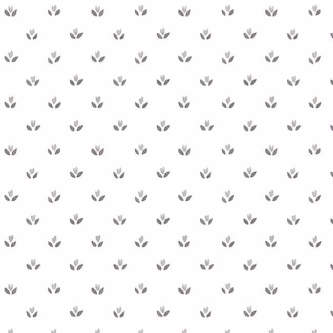 Mini Tulip Daltona 32.7-foot x 20.5-inch Floral Wallpaper