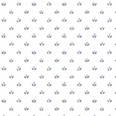 Mini Tulip Daltona 32.7-foot x 20.5-inch Floral Wallpaper