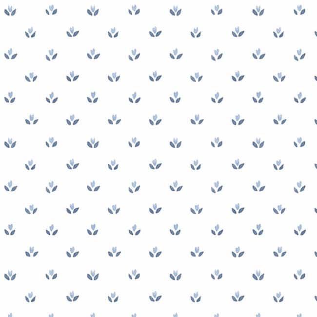 Mini Tulip Daltona 32.7-foot x 20.5-inch Floral Wallpaper