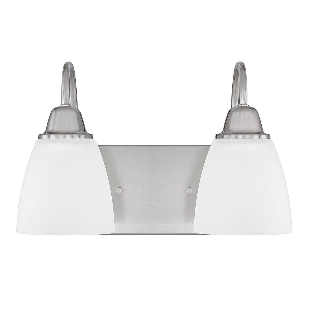Trenton 2-light Brushed Nickel Bath/Vanity Light - Brushed Nickel