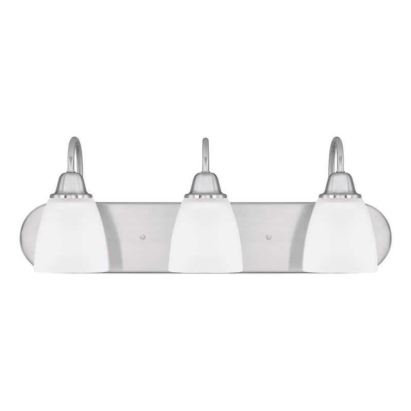 Trenton 3-light Brushed Nickel Bath/Vanity Light - Brushed Nickel