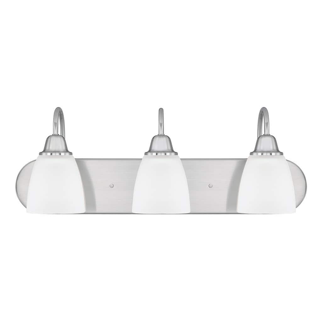 Trenton 3-light Brushed Nickel Bath/Vanity Light - Brushed Nickel