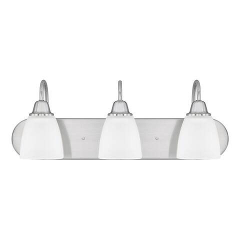 Trenton 3-light Brushed Nickel Bath/Vanity Light - Brushed Nickel